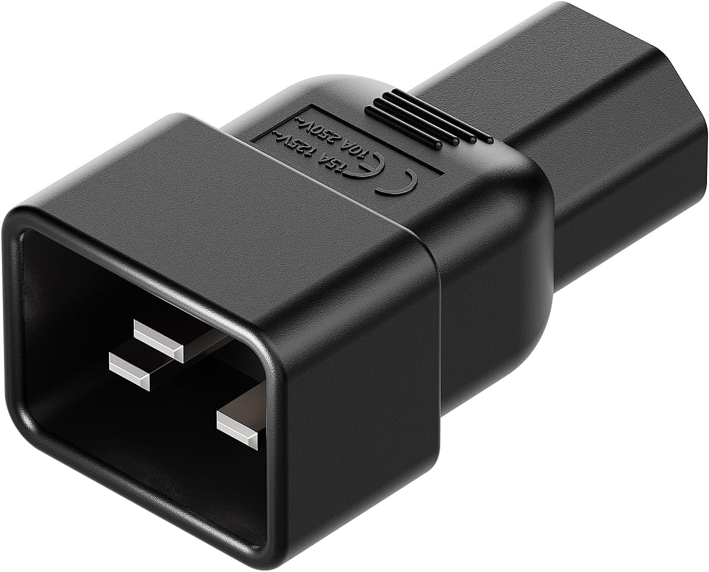 IEC 320 C13 to C20 AC Adapter, IEC 15A to 10A,16A to 10A AC Converter,C20 16A to C13 10A Power Connector