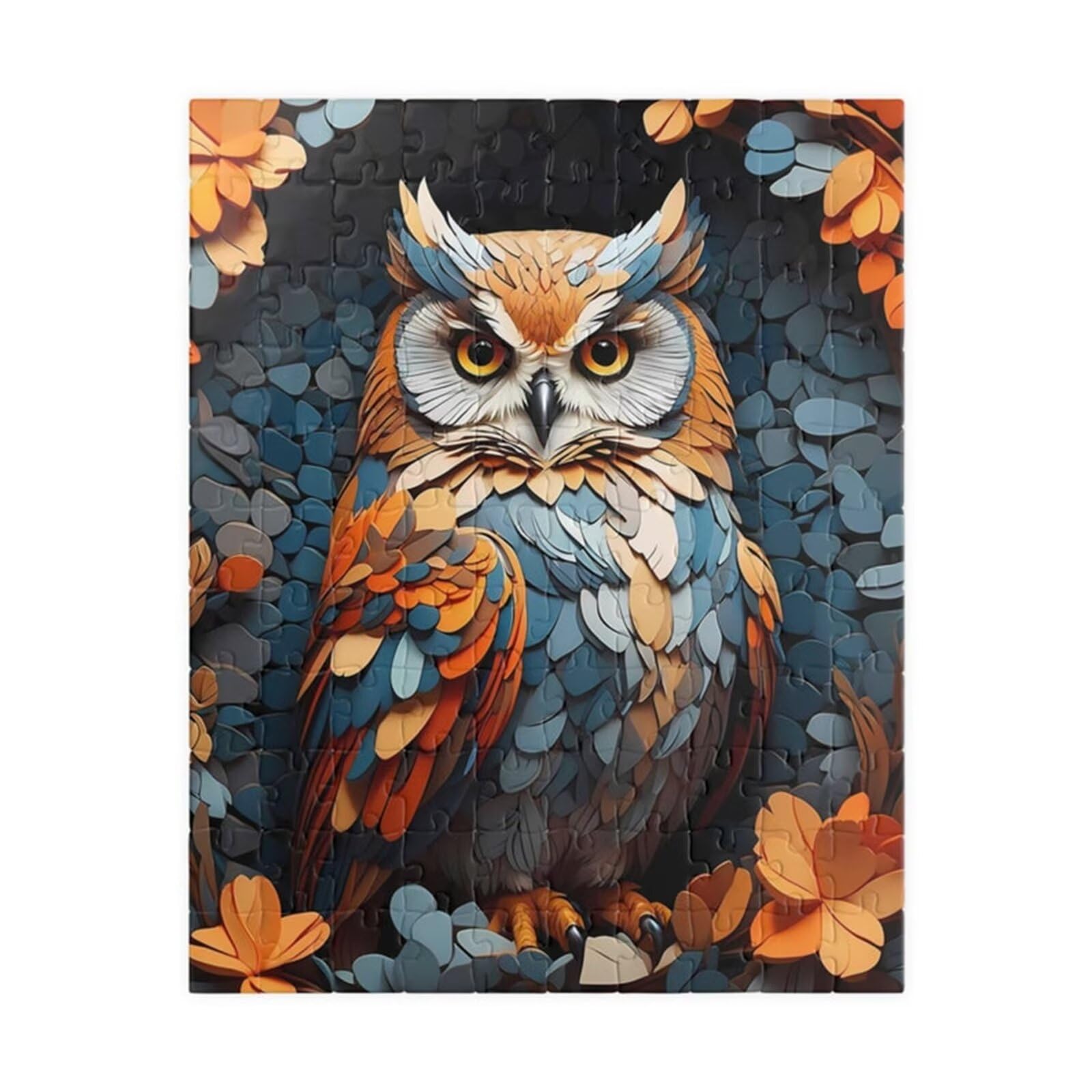 Puzzle 1000 Pieces Adultes Chouette Animale 75 x 50 cm Puzzle Adulte Jeu éducatif défi Jouet Puzzle Impossible 1000 Pièces Puzzles