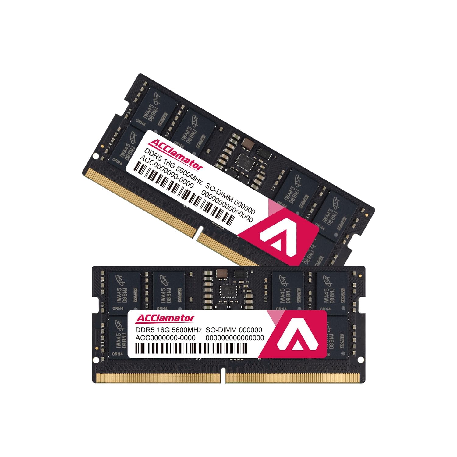 Amazon.co.jp: Acclamator DDR5 5600MHz ノートPC用メモリ 32GB Kit