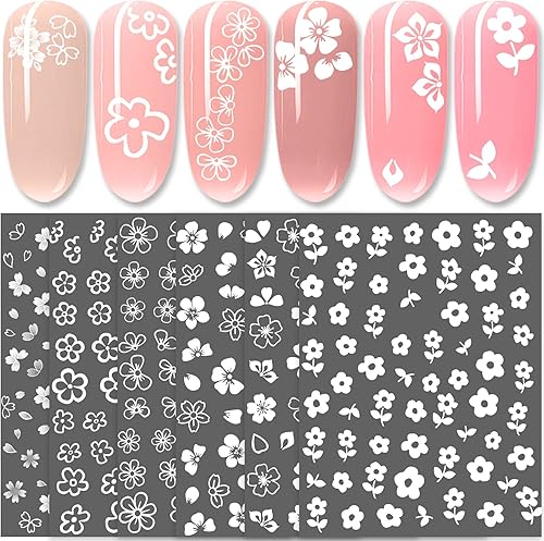 Miniatura 8 de HINZIC 20 hojas de calcomanías autoadhesivas de mariposas láser diseño de uñas de lámina dorada suministros de arte de uñas calcomanías para