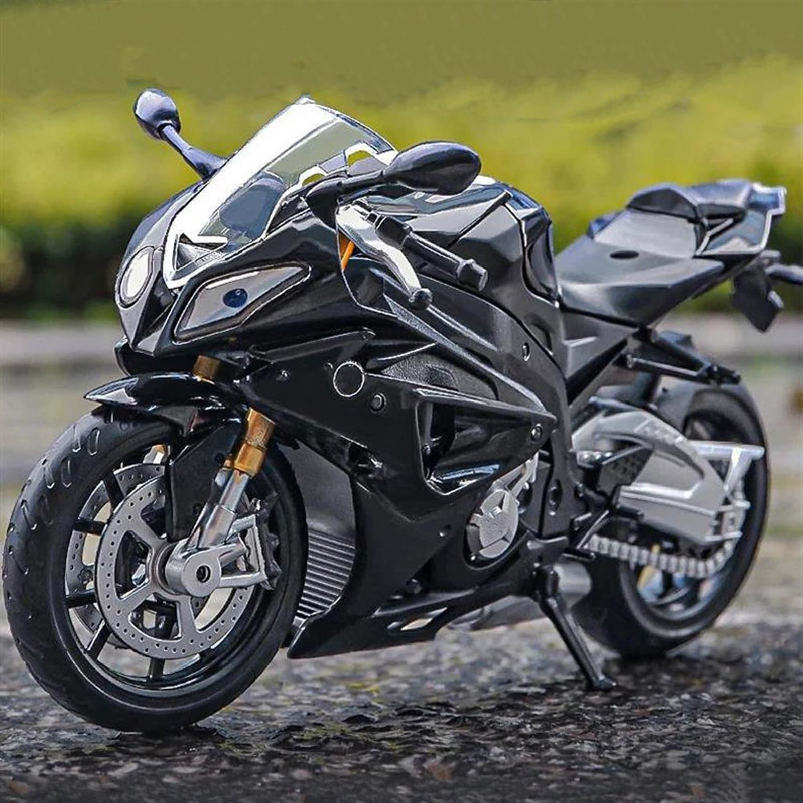 Modello 1/12 Per BMW S 1000 RR Modello Di Moto Simulazione Auto Giocattolo In Lega(With box)