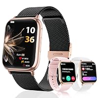 Smartwatch Donna, 1.83" Fitness Orologio con Effettua/Risposta Chiamate
