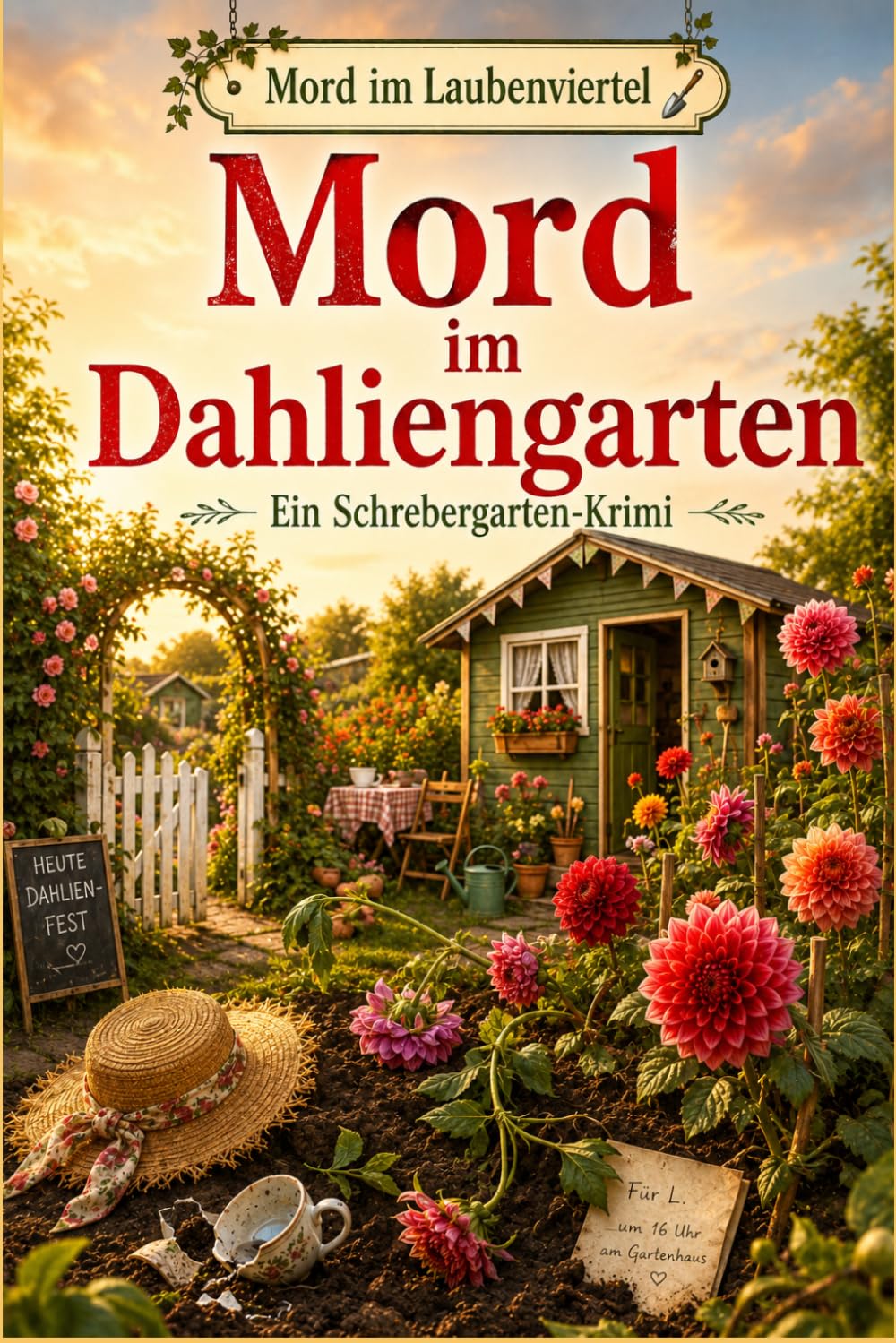 Mord im Dahliengarten: Ein humorvoller Schrebergarten-Krimi (Mord im Laubenviertel)