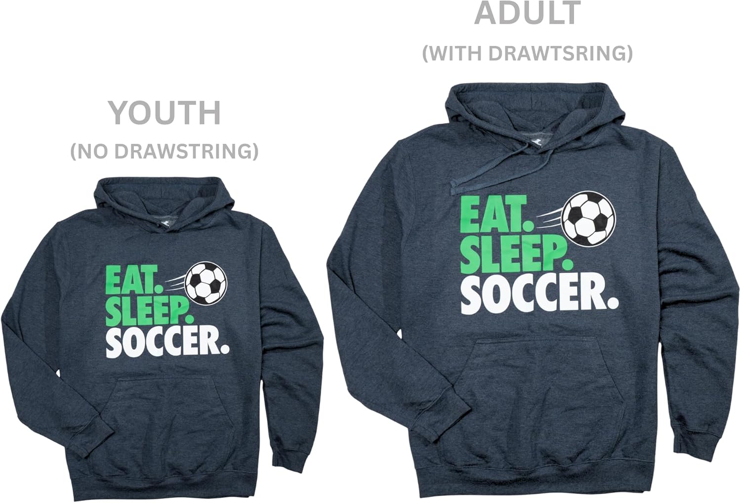 ChalkTalkSPORTS Soccer Standard Sweatshirt | Eat Sleep Soccer Youth and Adults Sizes - Image 5