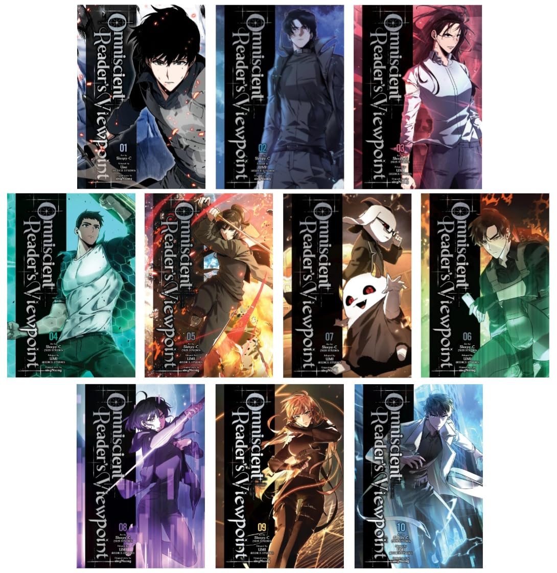 Omniscient Reader's Viewpoint Series 10-Book Collection Set (Vol.1 to Vol.10) - Apocalyptic Survival, Meta-Fantasy Worldlines, and Strategic Power Progression      Paperback – March 17, 2025