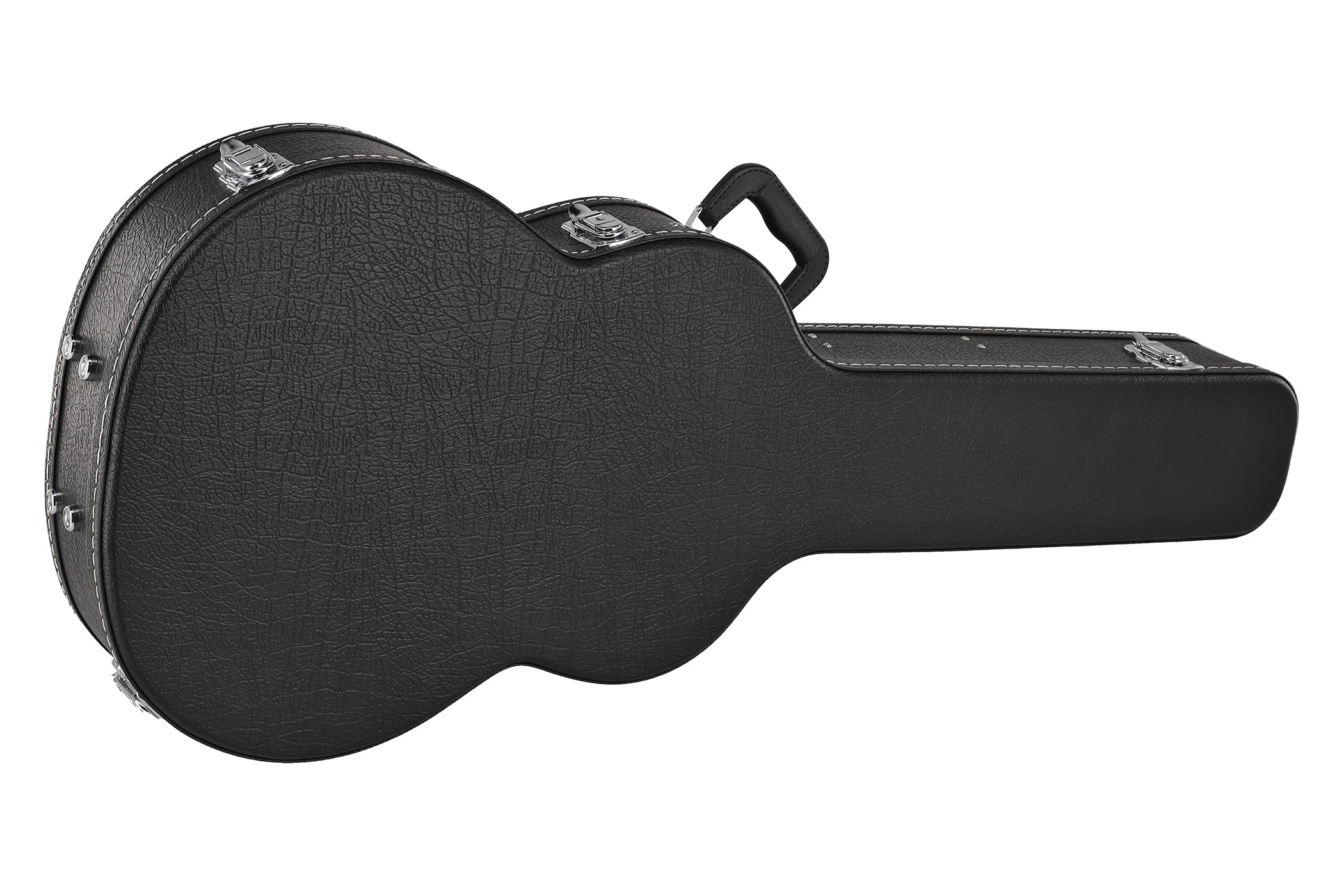 GEWA custodia in legno con rivestimento in plastica nera, custodia per chitarra classica