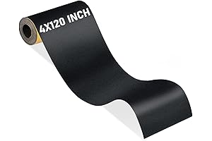 4" x 120" Self Adhesive Black Vinyl Upholstery Tape, Perfect for Leather & Vinyl Repairs