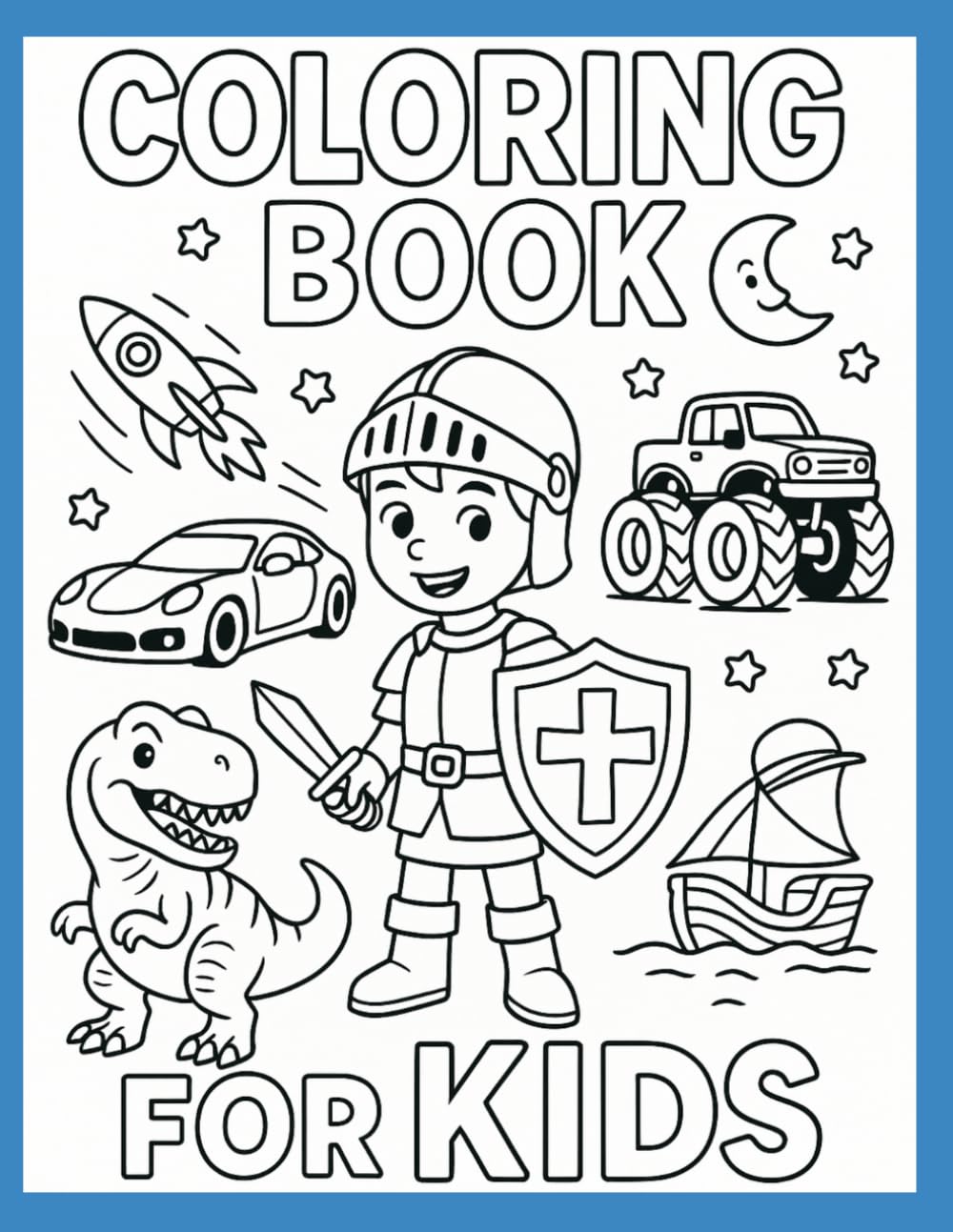 Coloring Book Boy