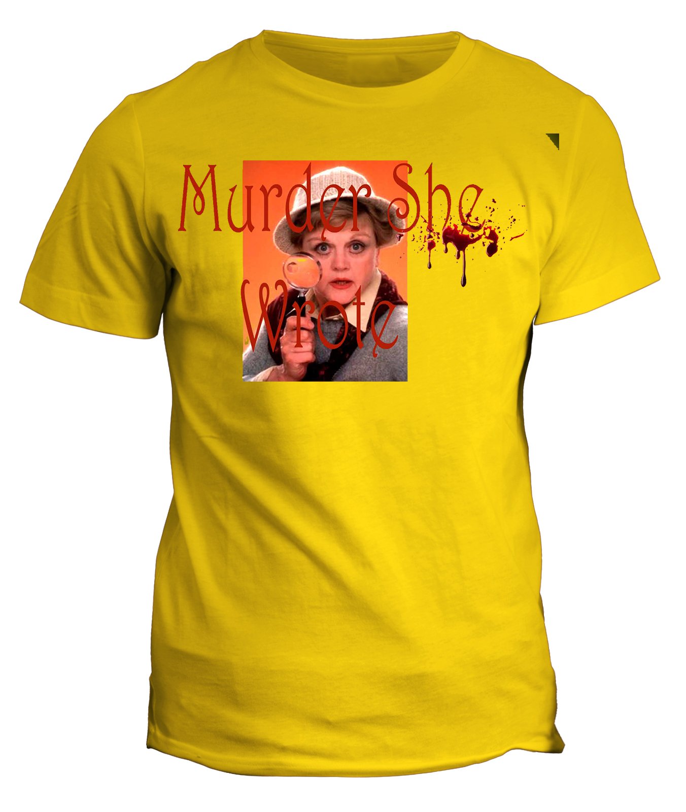 T-Shirt IMage La Signora In Giallo – Jessica Fletcher | 100% Cotone Premium | Prodotta In Italia | Regalo Per Fan