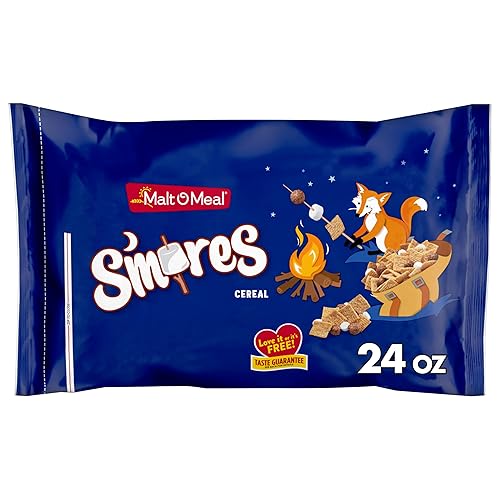 Miniatura 10 de Malt-O-Meal S'mores Cereal para el desayuno, Cereal Smores, bolsa de 30 onzas