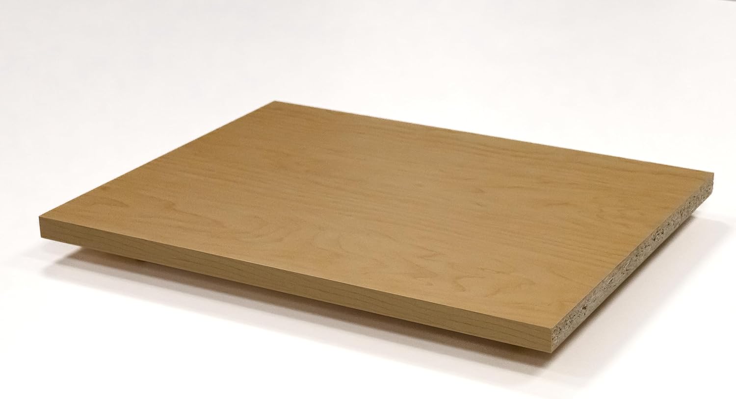 PHILLCO Premium Shelves, 3/4"" Thick Melamine, Cut to Size, Fully Customizable up to