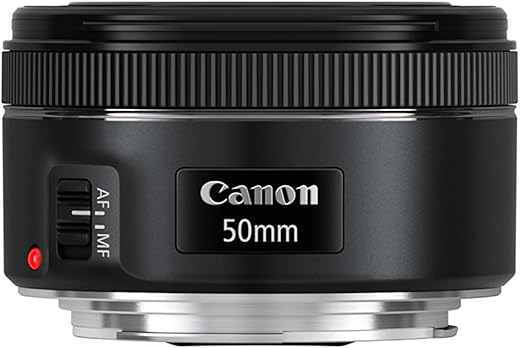 Canon EF50MM F/1.8 STM Lens for Canon DSLR Cameras