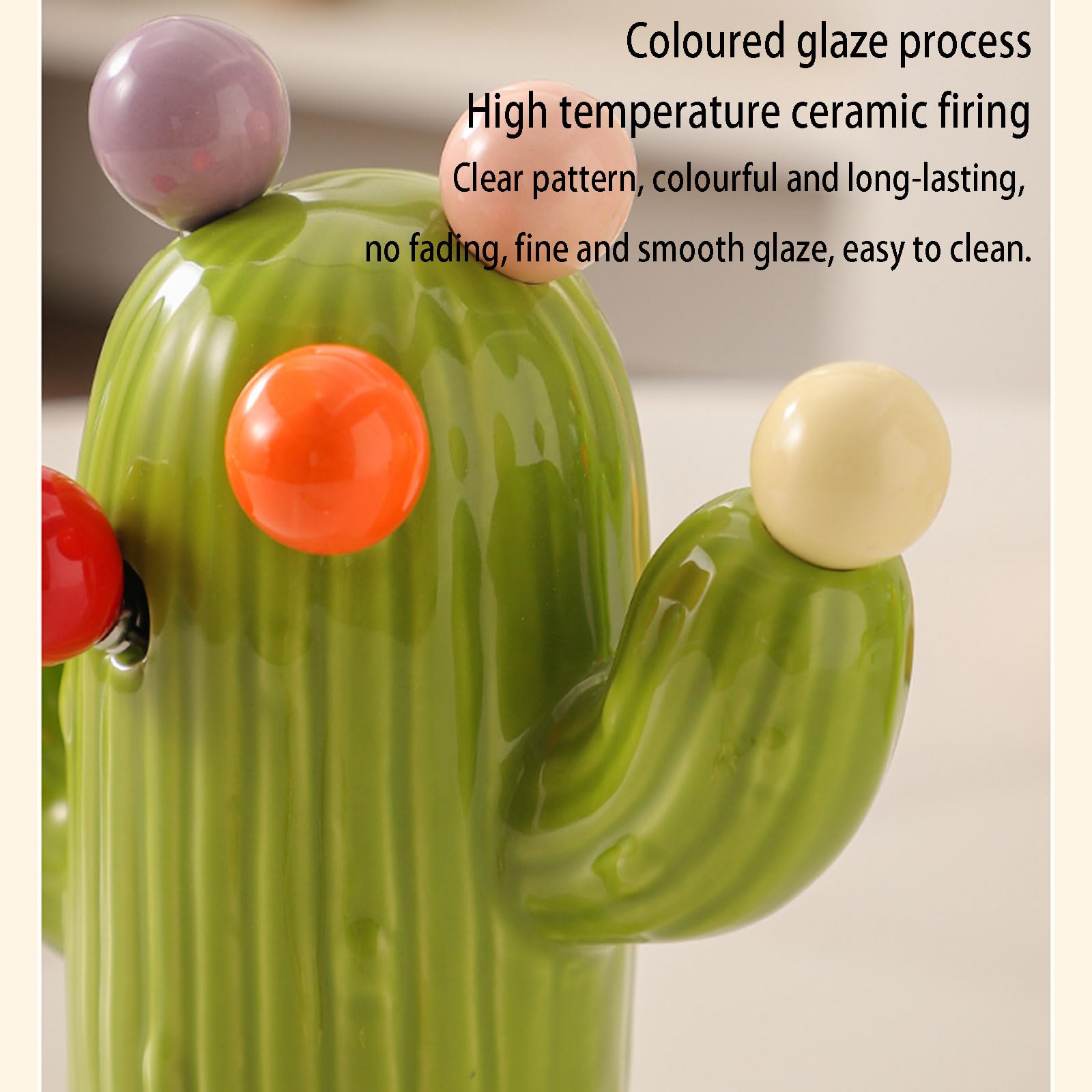 Fourchettes À Dessert en Acier Inoxydable Fourchettes À Fruits avec Porte-Couverts en Forme De Cactus, Fourchettes Apéritif Cocktail, Accessoire Décoratif Pratique