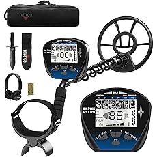 DR.ÖTEK Metal Detector Kit MTXR, Kids Metal Detector MT9MINI Blue