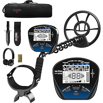 DR.ÖTEK Metal Detector Kit MTXR, Kids Metal Detector MT9MINI Blue