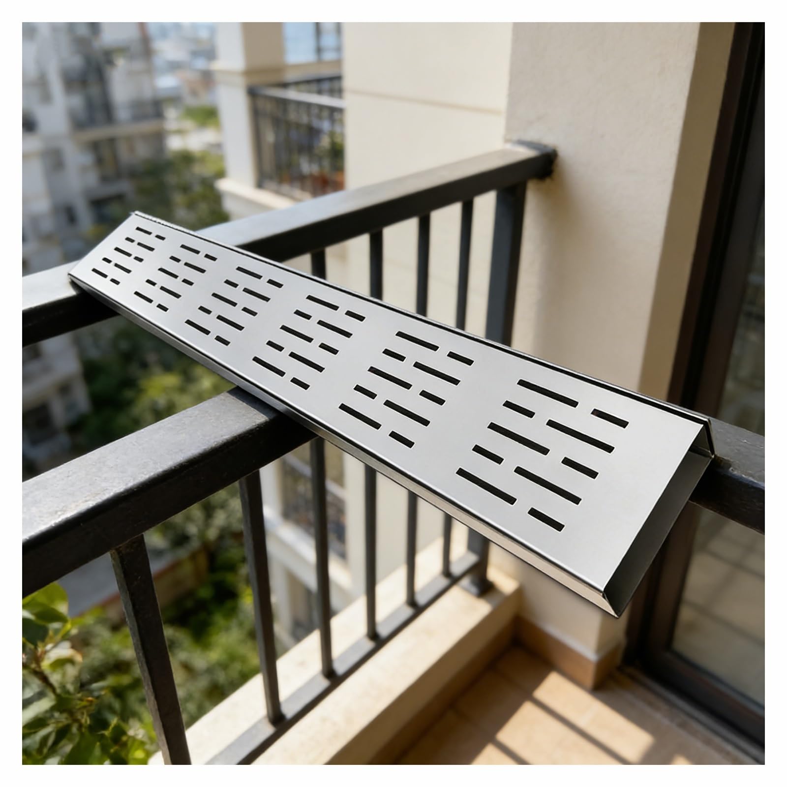 GLDYTVF Durable Drainage System Stainless Steel Linear Drainage Grate Garden Drainage Grate Small Water Collection Channels Shower Drain (H5*W3.5CM/H1.96*W1.38IN)