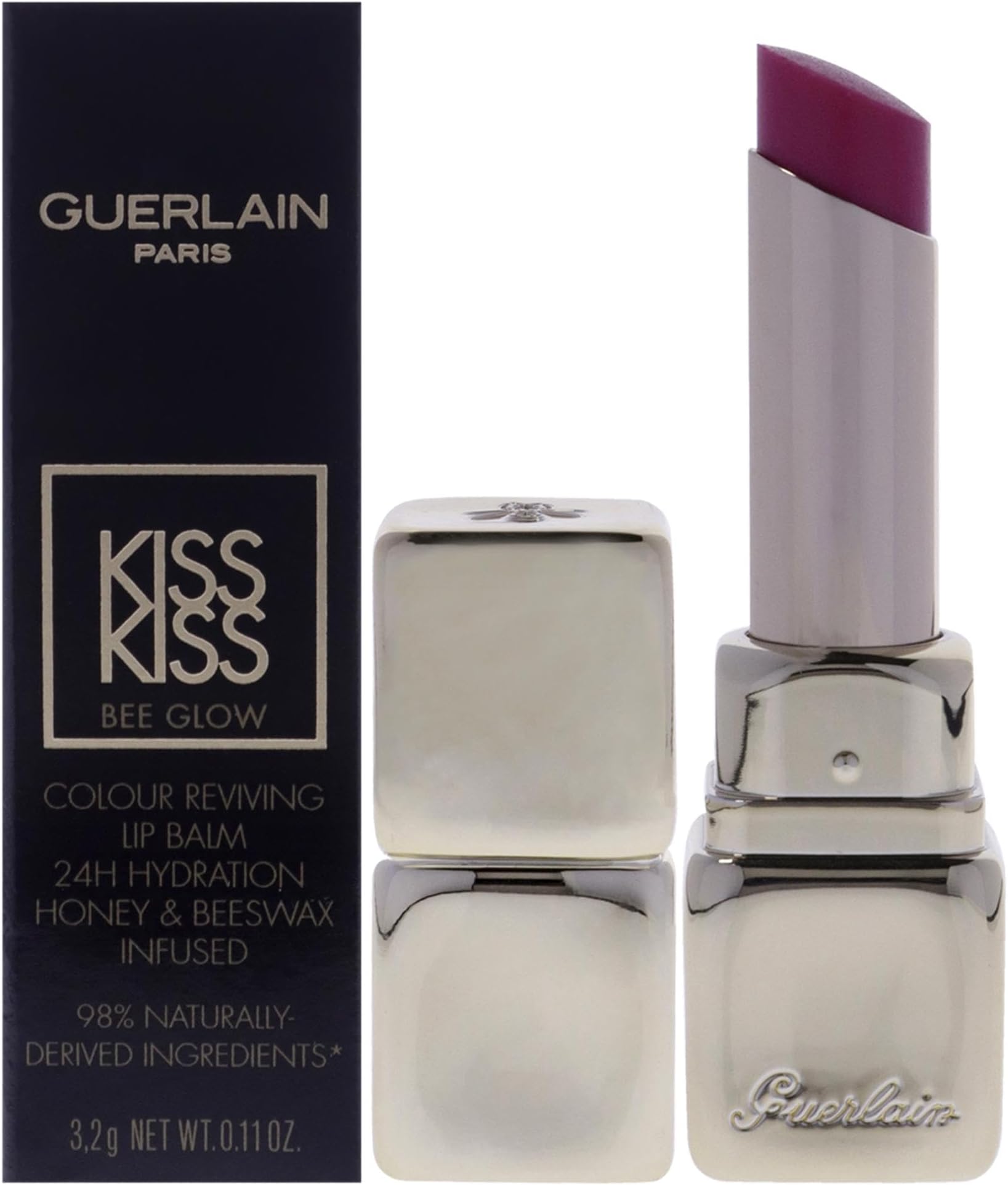 KISSKISS BEE GLOW bálsamo reparador de labios #409-Fuchsia 49 gr