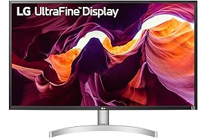 LG 27UL850-W 27-inch 4K UHD UltraFine Monitor