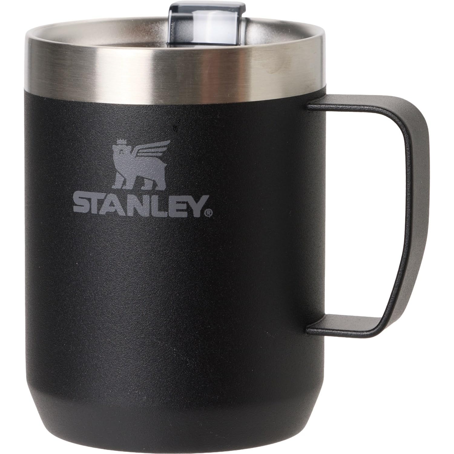 STANLEY Stay-Hot Camp Mug 8 oz Press Fit Drink Through Lid Cup for Coffee Tea and Drinks Insulated
