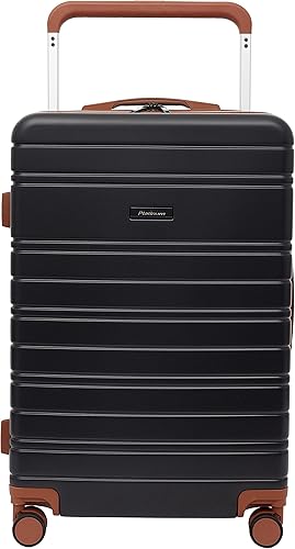 Miniatura 3 de Travelers Club Juego de equipaje de 2 piezas o 20 pulgadas, negro, juego de 2 piezas