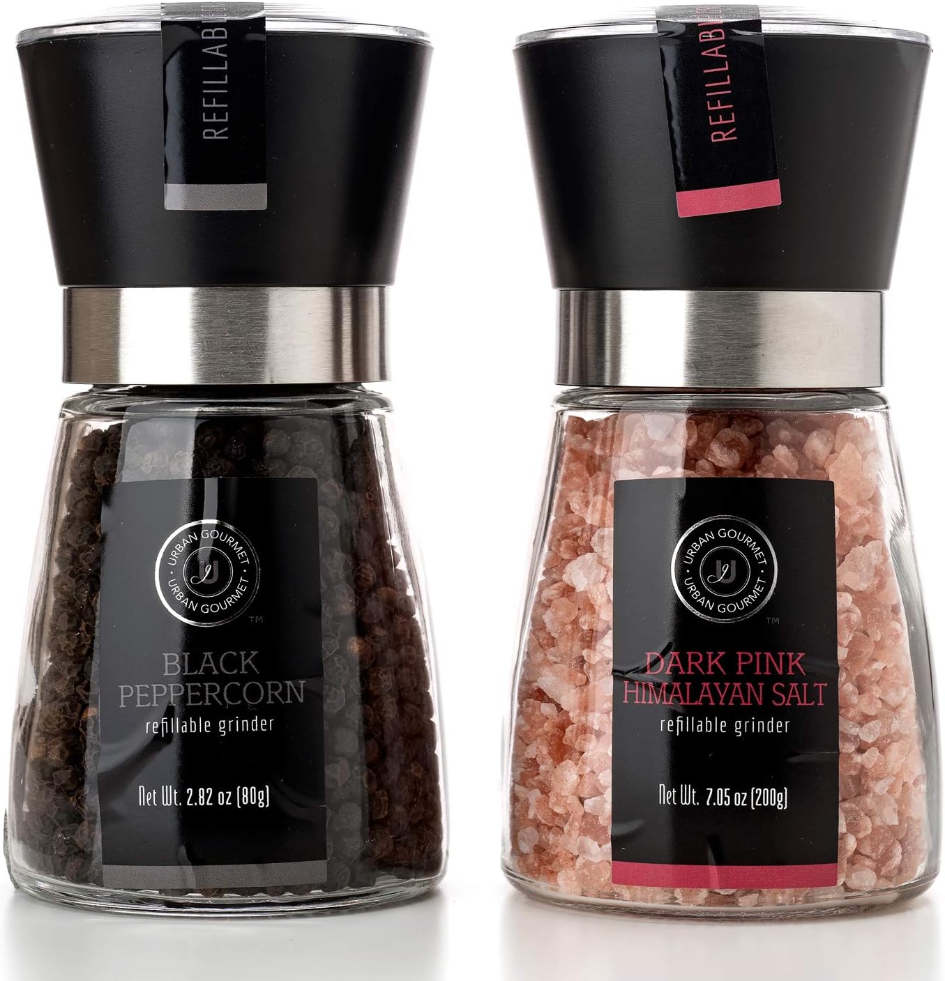 Urban Gourmet MINI CLASSIC Pink Himalayan Salt and Black