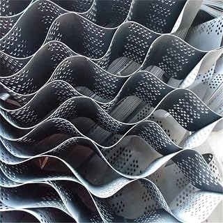 2" Thick Gravel Ground Grid Stabilizer, Geogrid Paving System for Driveway, Walkway, Slopes, RV, Parking, Garden, Sheds Honeycomb Permeable Pavers (Color : WxL, Size : 3X10m/9.8X32.8ft)