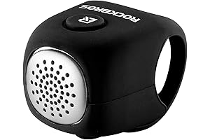 ROCKBROS Electric Bike Horn: Loud and Clear Bell for Safe Riding