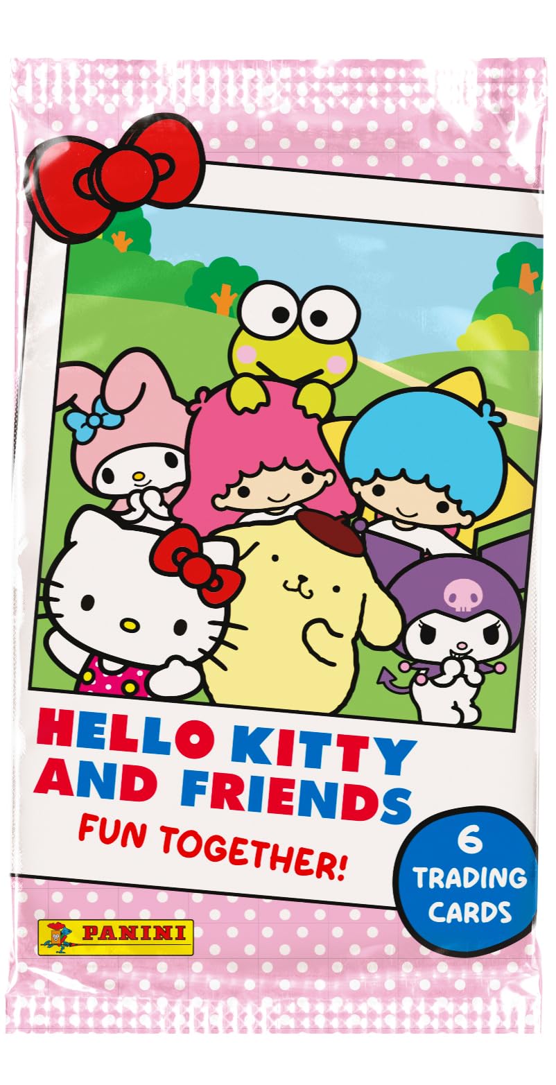 Panini Hello Kitty & Friends Trading Cards - Caja de 24 Fundas