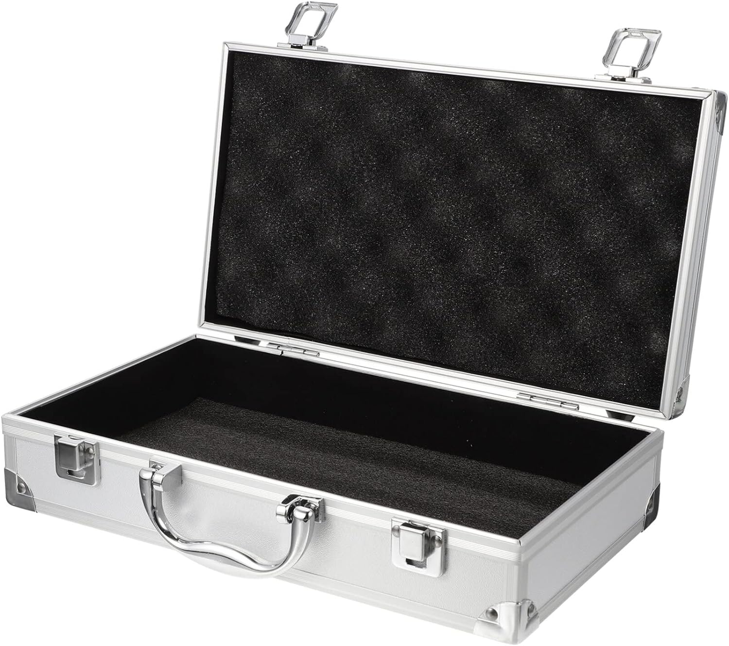 Toyvian Aluminum Briefcase Hard Case with DIY Customizable