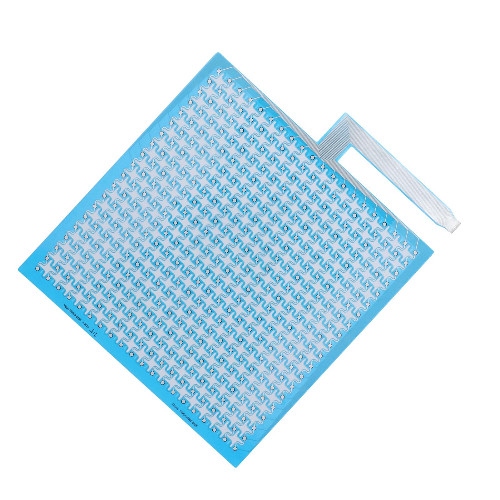 Hyuduo Sensor de Presión de Película Flexible Sensor Flexible Delgado de Película de Poliéster 420 X 480 Mm 0,2 Mm 3 Kg Distribuidos 400 Puntos de Detección para Mapeo de Presión de Asiento de Colchón