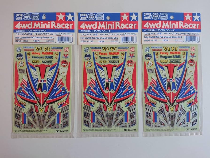 Amazon.co.jp: フルカウルミニ四駆 ドレスアップステッカー