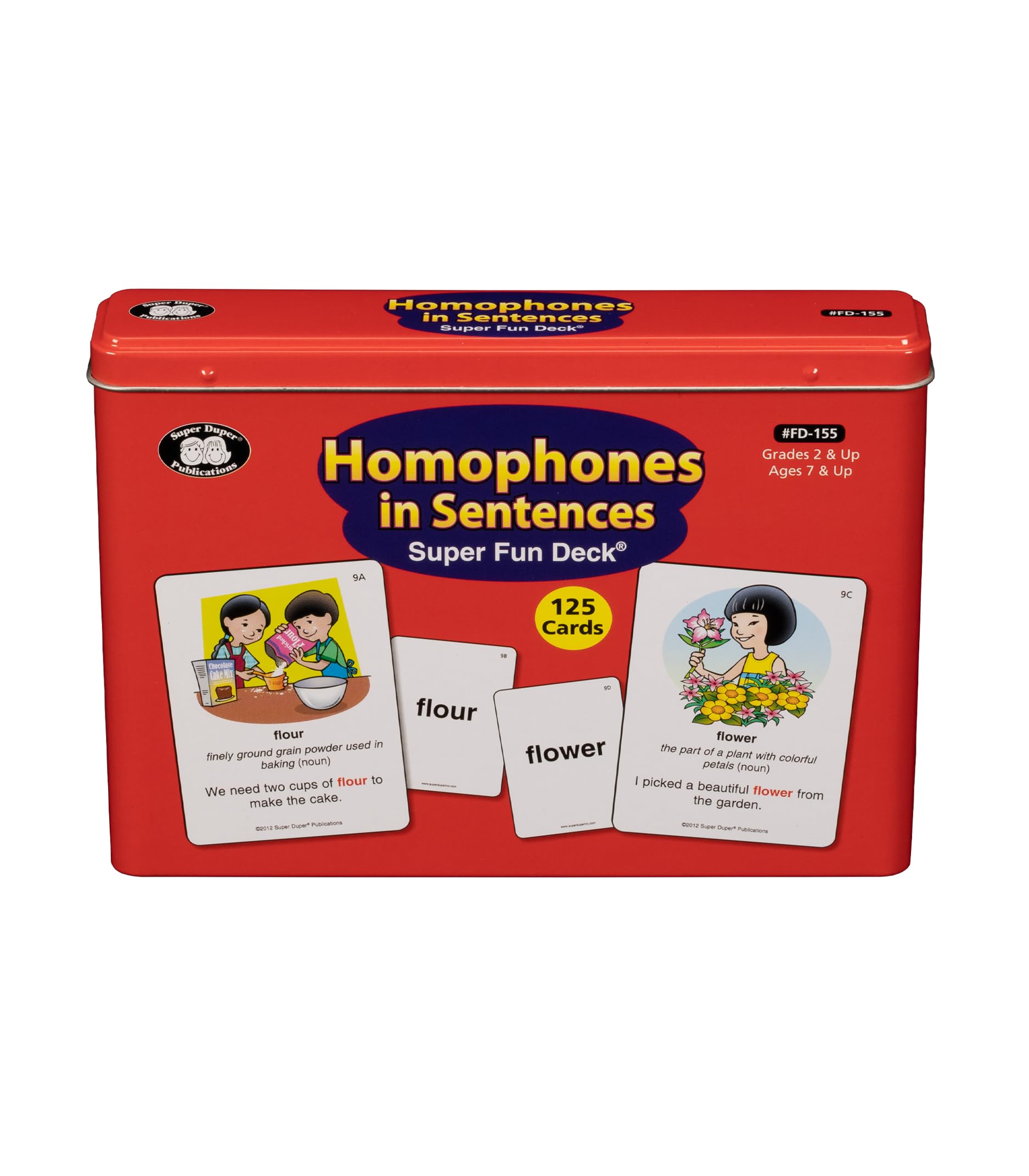 Early Reading Skills Word Families Flash Cards - Silly Sentences Fun ...
