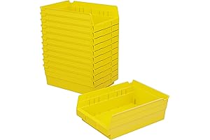 Akro-Mils Yellow Plastic Storage Bin Boxes - A Better Way to Shop Storage Bins
