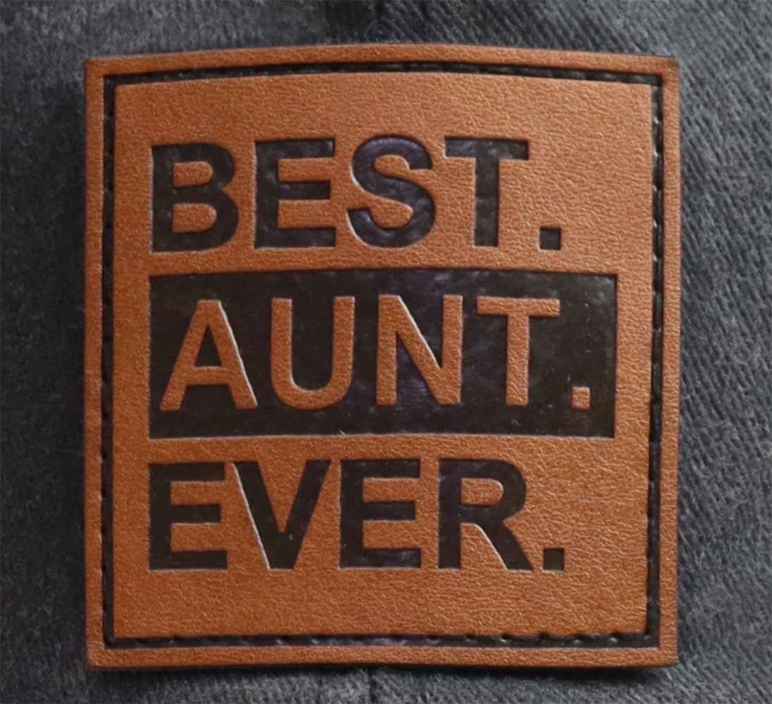 Best Dad Mom Uncle Aunt Husband Wife Grandpa Grandma Papa Teacher Ever Hat, Adjustable Leather Patch Baseball Cap - Image 4