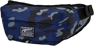 PUMA Academy Waist Bag Blue Depths-Camo AOP