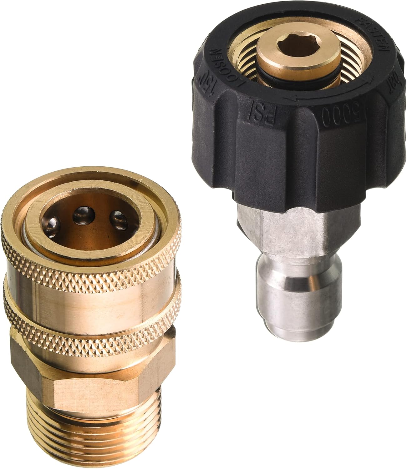 ROYPOWER Pressure Washer Quick Connect Fitting, Pressure Washer Adapter