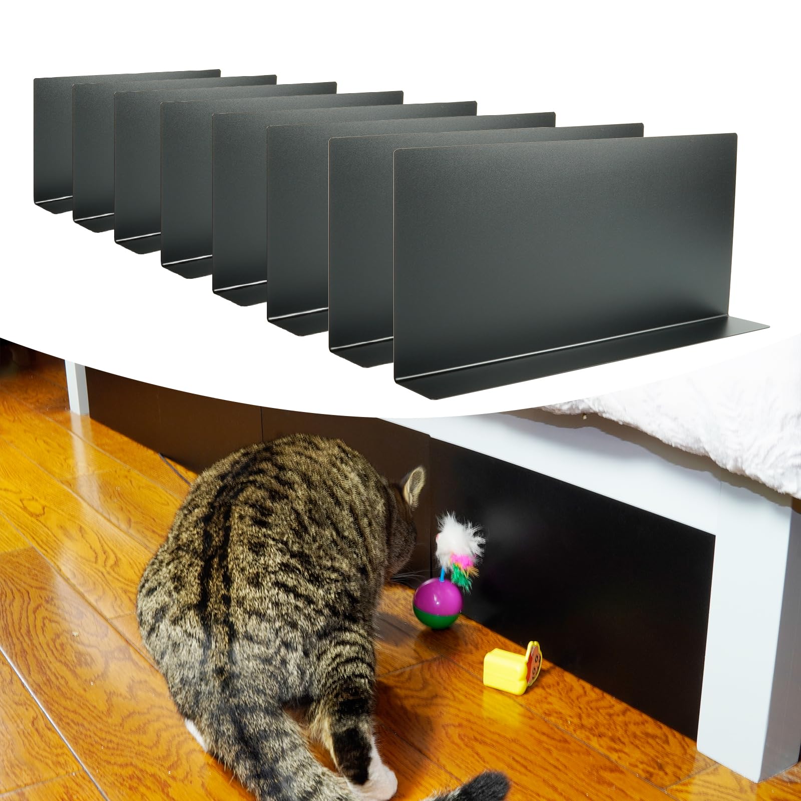 Black Toy Blockers for Furniture