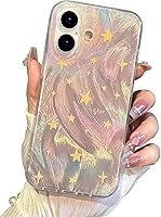Vista 132 de I-MGAE-IN-AR - Funda compacta para iPhone 16 Pro Max con diseño de mariposa plateada brillante, a la moda, suave, delgada, de poliuretano