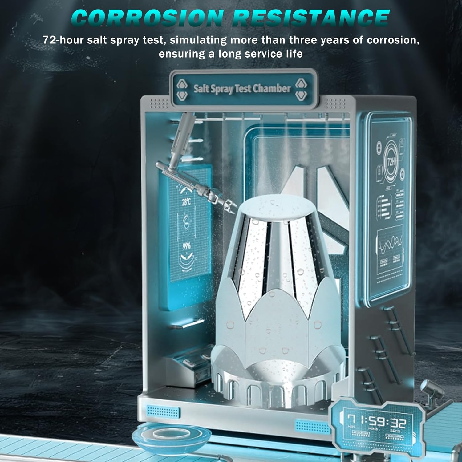 CheeMuii 45 Pack Lug Nut Covers with Installation Tool Extra 5 Pcs Nut Covers as Replacement to Prevent Damage 33mm ABS Chrome Screw-on Nut Cover Caps for Semi Truck Trailer