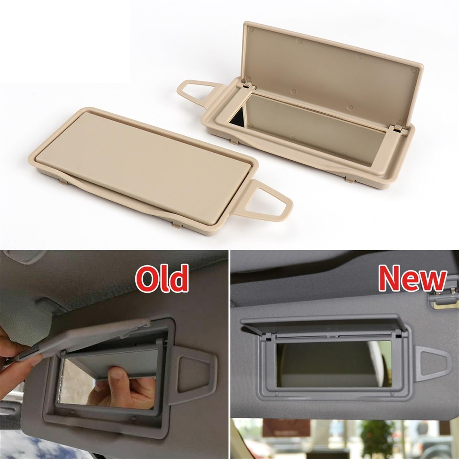 per Mercedes, W212 Parasole for auto, specchio cosmetico