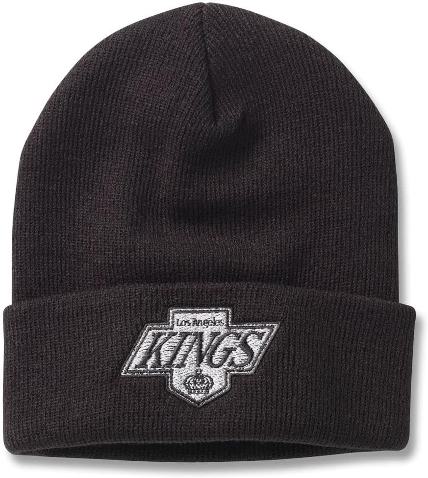 AMERICAN NEEDLE National Hockey League Officially Licensed NHL Team Unisex Beanie Hat, Cuffed Knit Collection Headwear