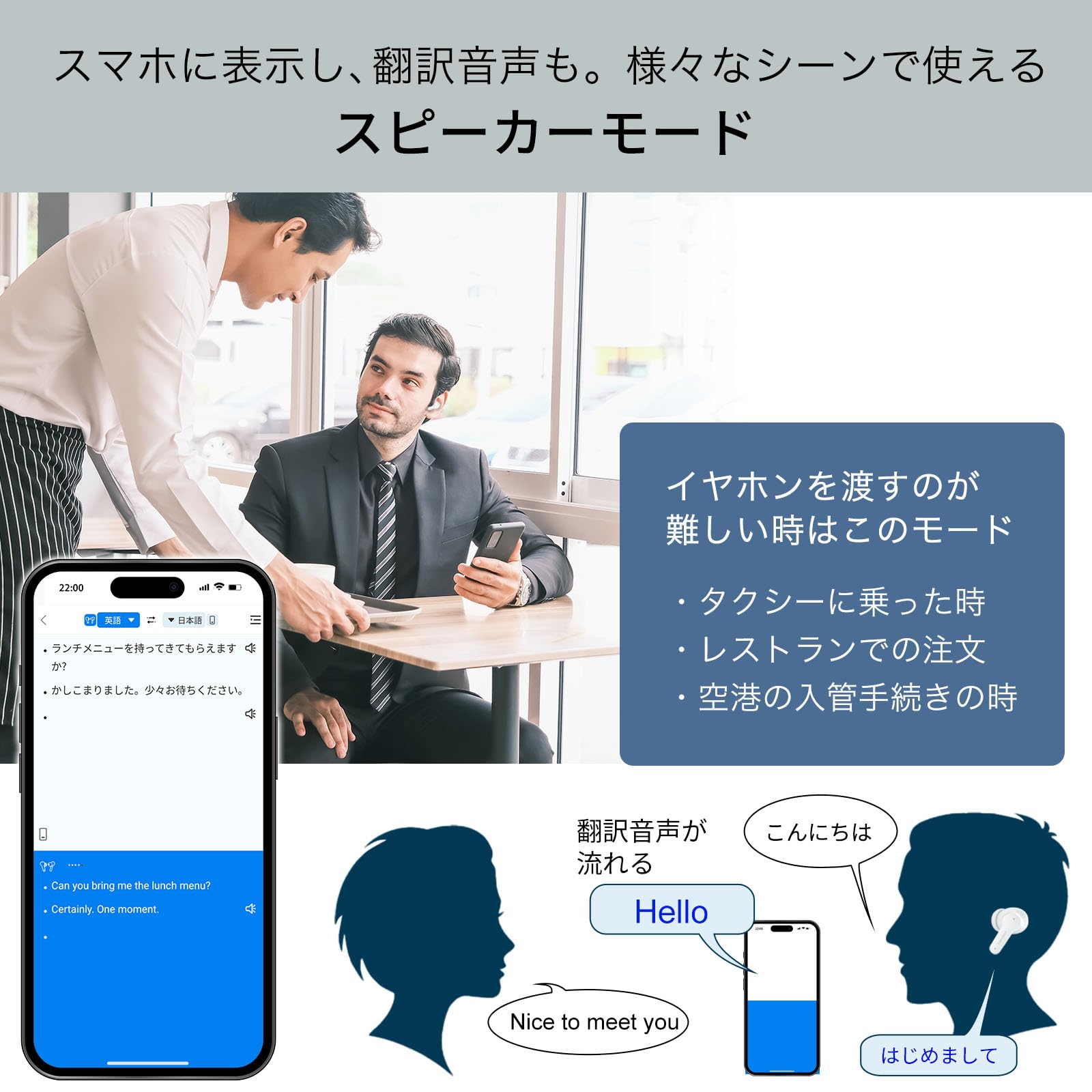 Amazon.co.jp: 翻訳イヤホン 翻訳機 Wooask M3 PLUS ウーアスク プラス