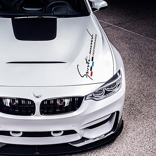 Miniatura 6 de Adhesivo para capó compatible con 1, 2, 3, 4, 5, 6, 7series M3, M5, Z4 (adhesivo de suspensión, negro)