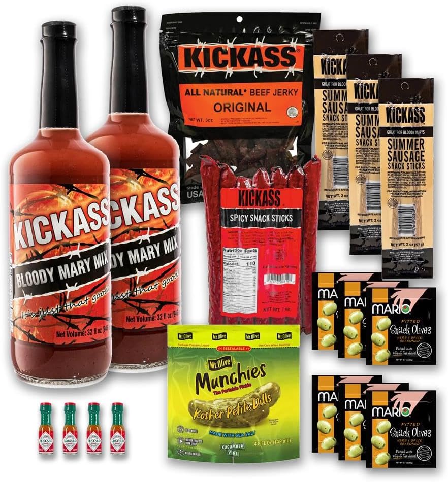 Ultimate Kickass Bloody Mary Kit 18 Piece Just Add