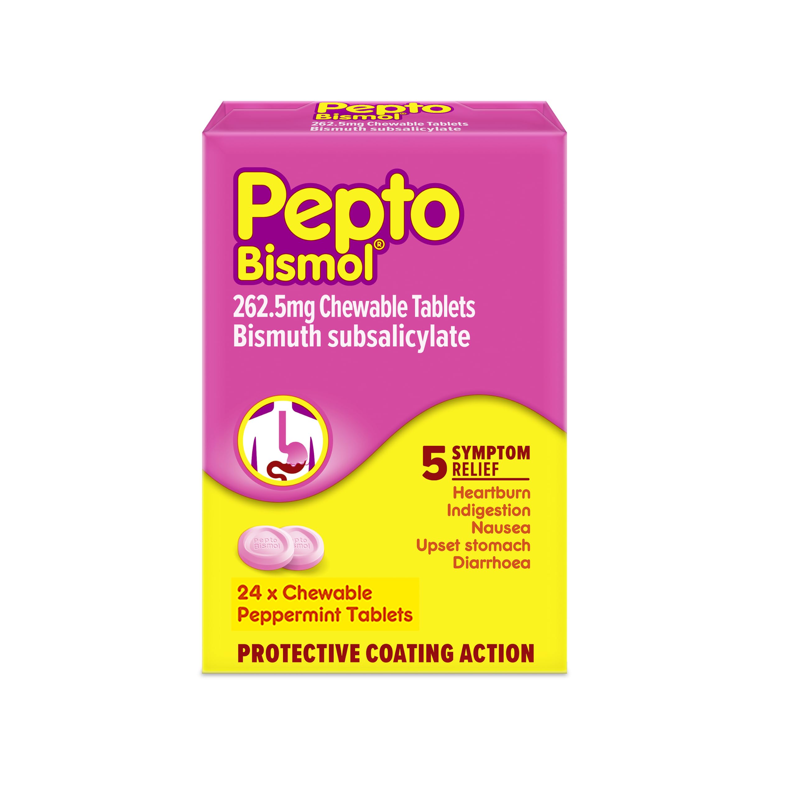 Pepto-Bismol Chewable Tablets (24ct)