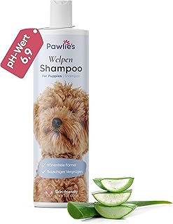 Pawlie's Puppy Shampoo Sensitive - Tear-free Formula | Safe & Natural Dog Shampoo for Puppies and Sensitive Dogs of All Breeds | Fragrance-Free, pH Neutral (pH 7) Skin & Coat Care product image