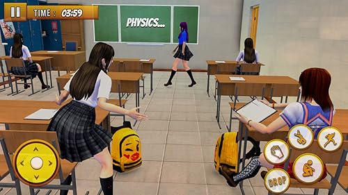 Anime School Girl Life : Japanese School Simulator