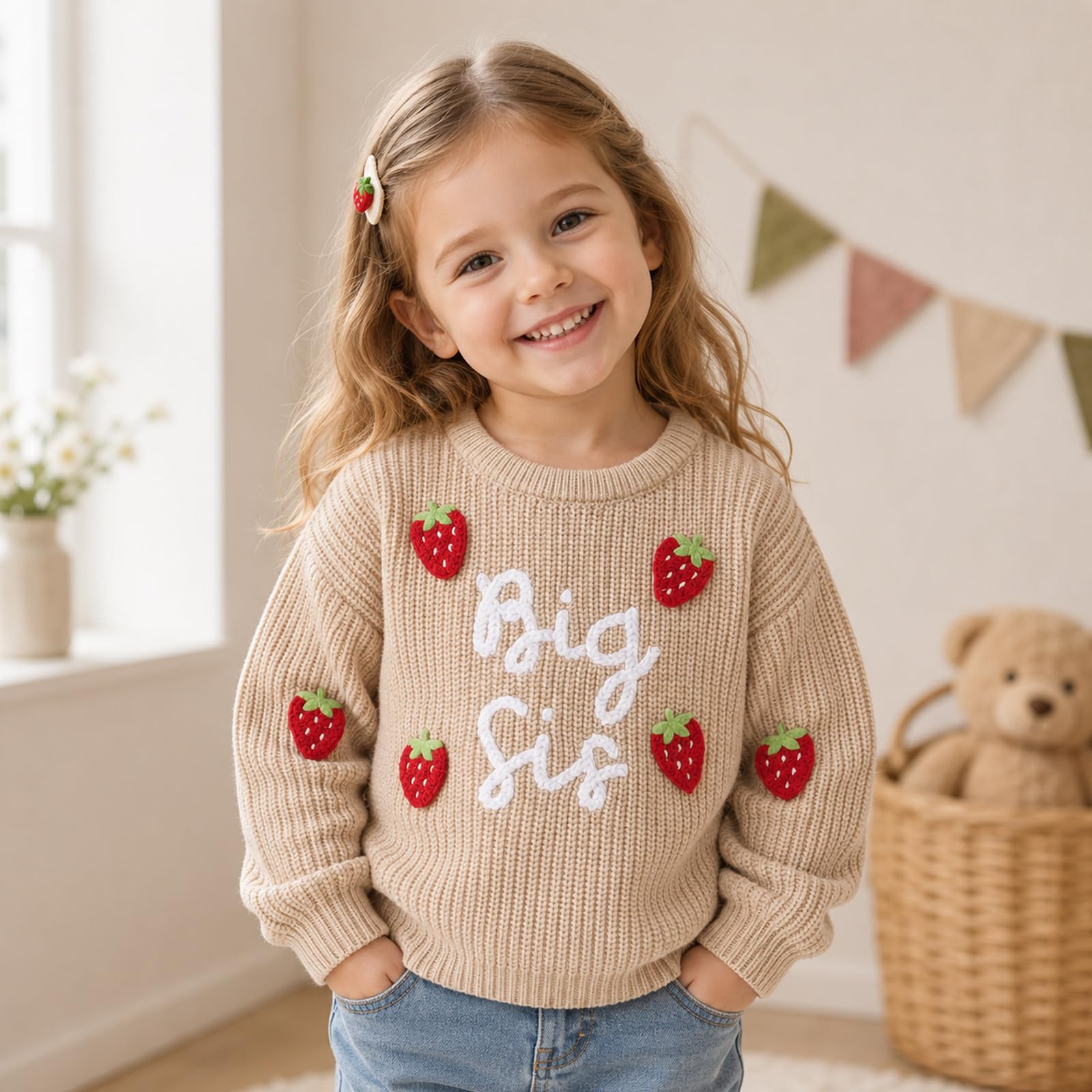 Winmany Baby Girl Knit Sweater Suéter pulóver Bebé-Niñas (Pack de 1)