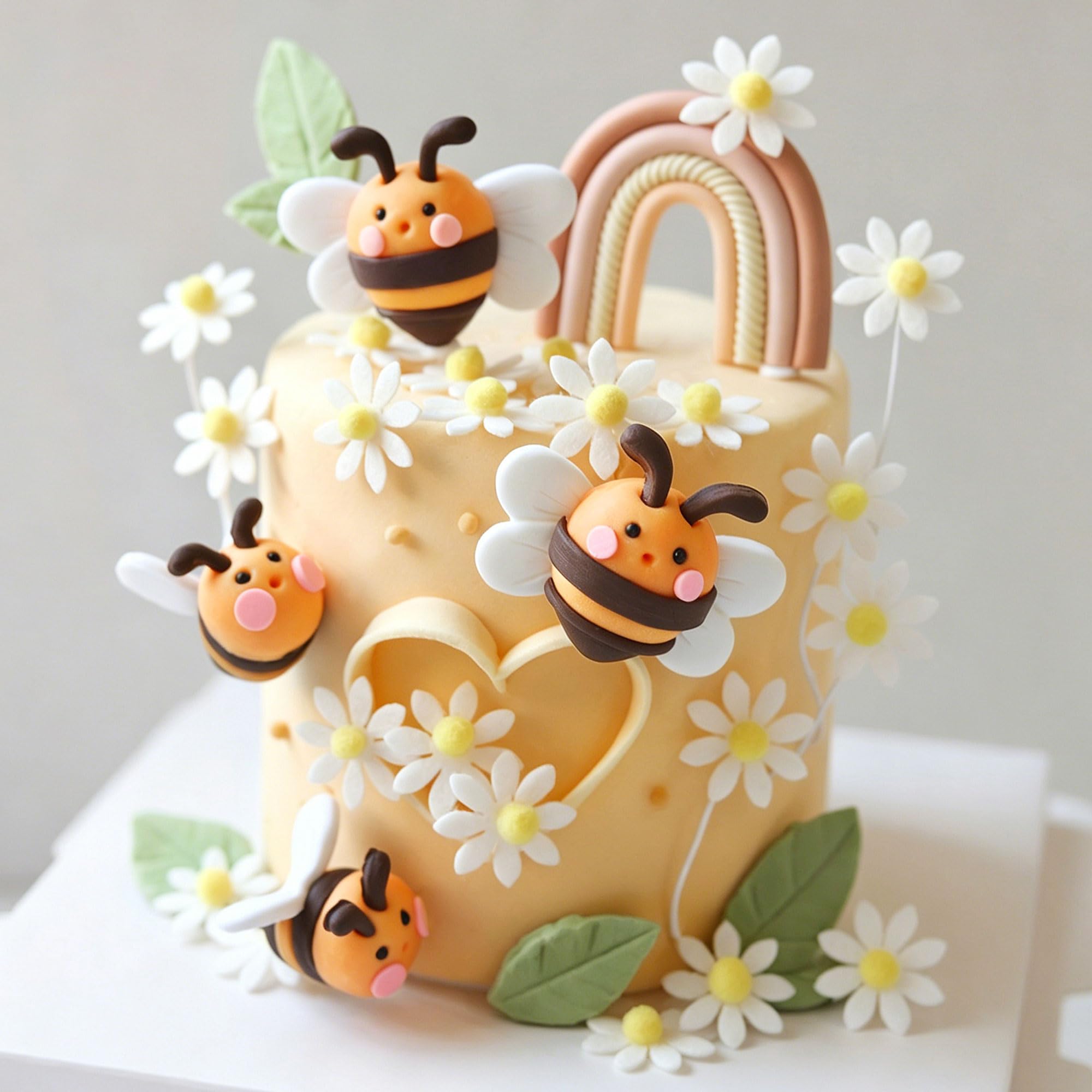 Bumble Bee Cake Decoration Bear Baby Shower Cake Decoration