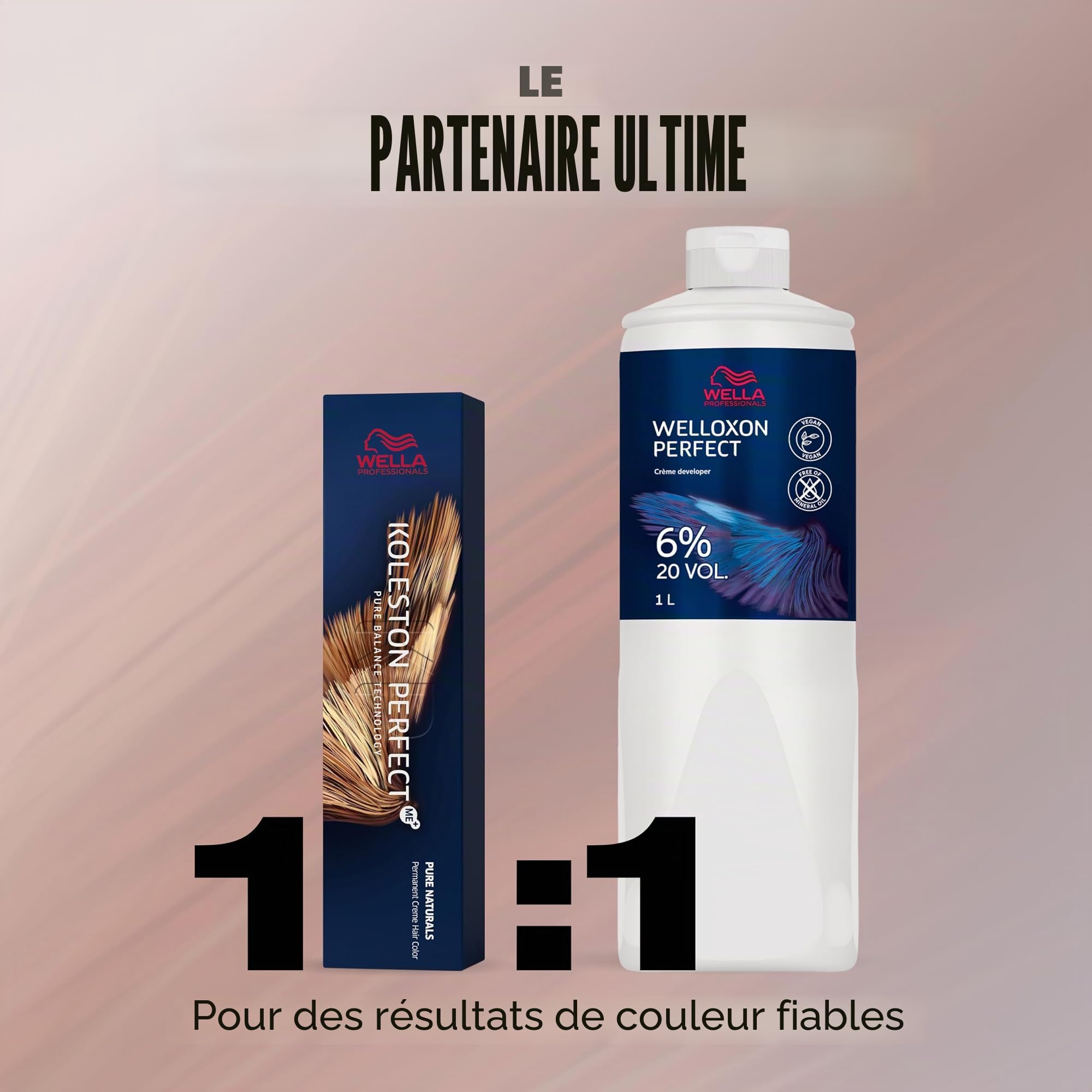 Koleston Perfect me+ PURE NATURALS 6/00 60 ml, 6/00 dunkelblond natur